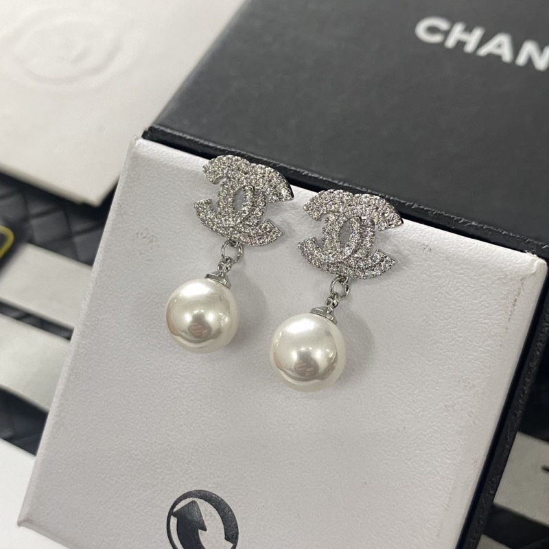 Ch*el earrings